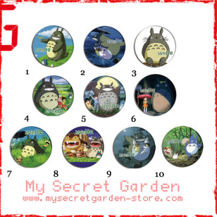 My Neighbor Totoro となりのトトロ Anime Pinback Button Badge Set 1a, 1b or 1c ( or Hair Ties / 4.4 cm Badge / Magnet / Keychain Set )